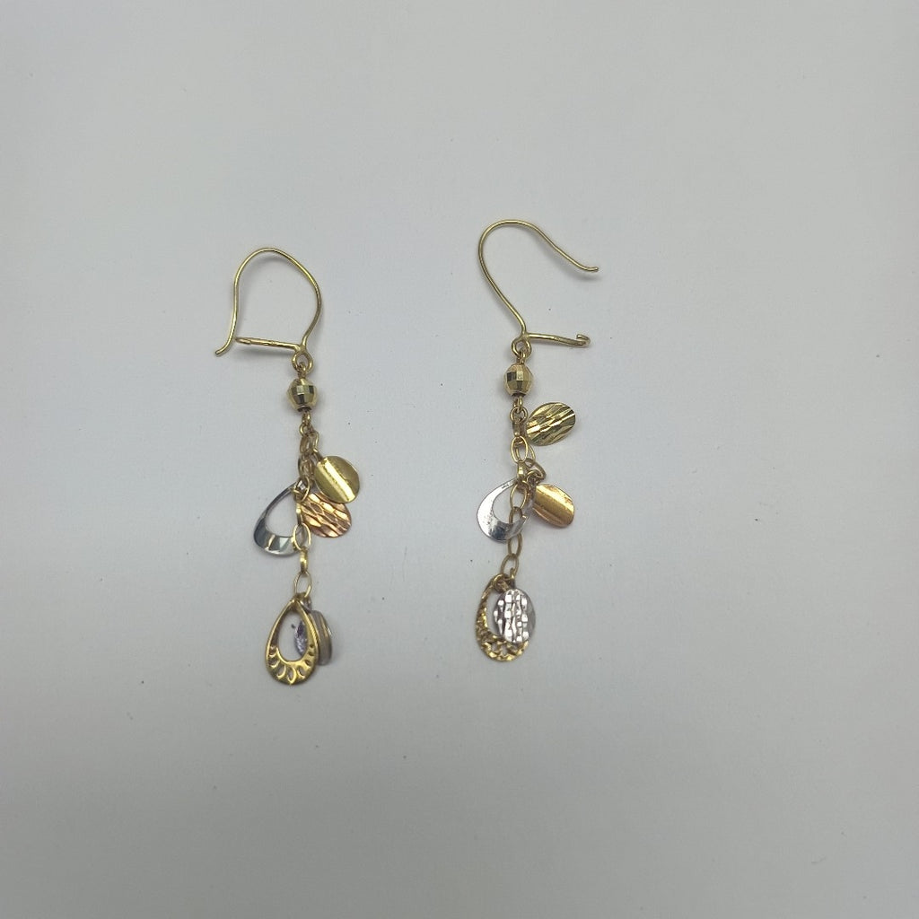 ARETES PAR ORO 10 K 1,90 GRMS (SEMINUEVO)