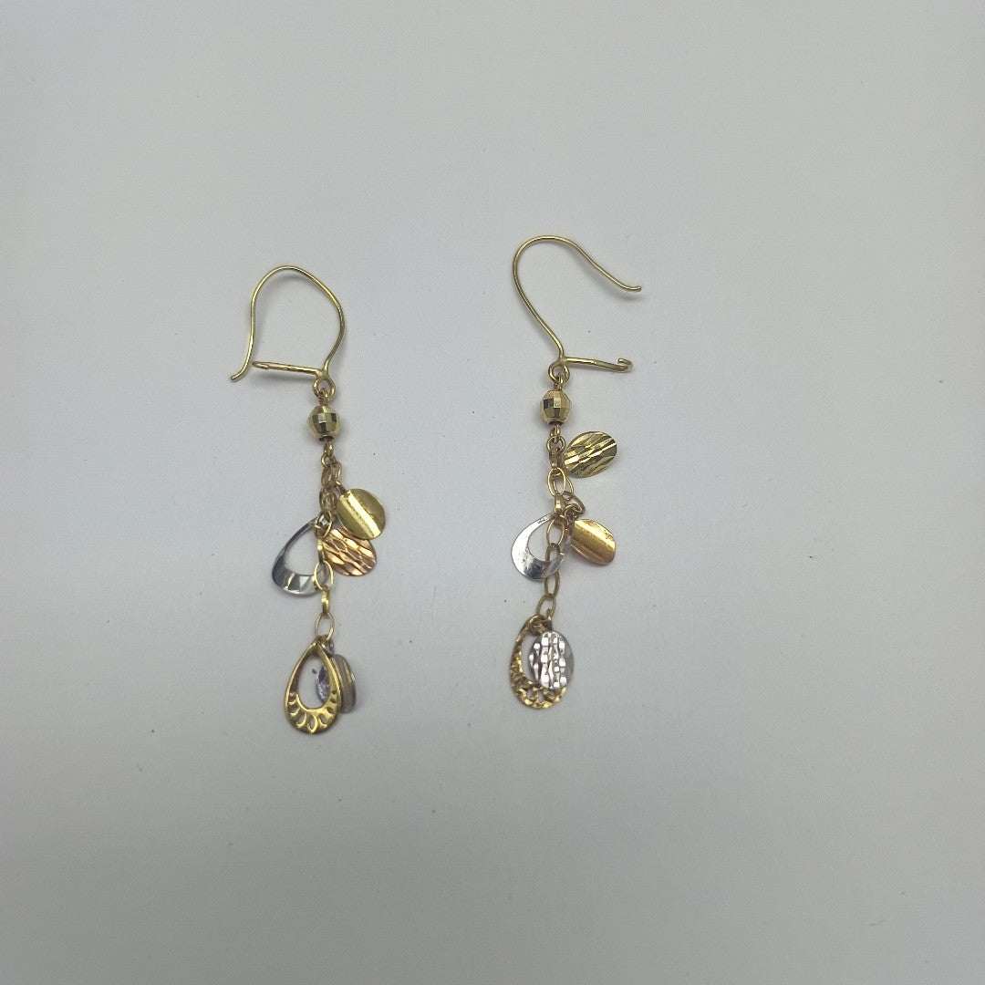 ARETES PAR ORO 10 K 1,90 GRMS (SEMINUEVO)