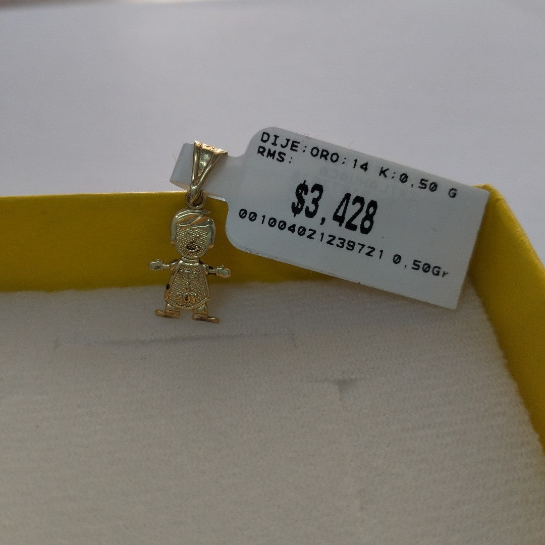 DIJE ORO 14 K 0,50 GRMS (SEMINUEVO)