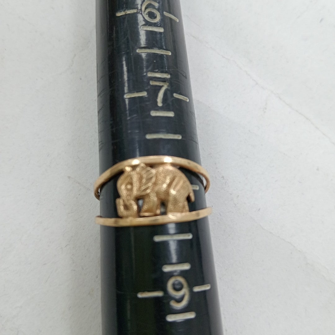 ARGOLLA DE LA SUERTE ORO 14 K 1,80 GRMS (SEMINUEVO)