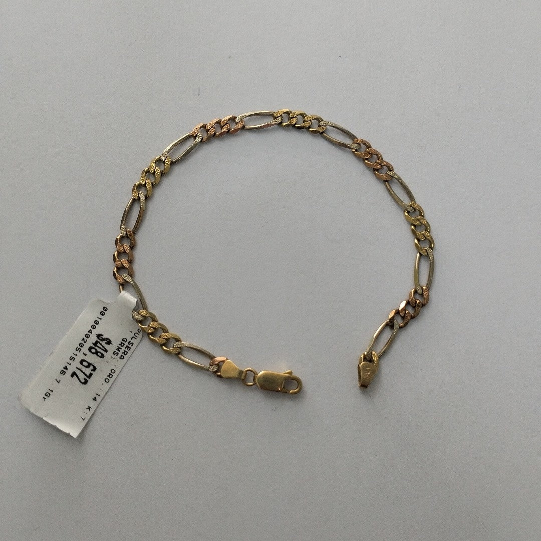 PULSERA ORO 14 K 7.1 GRMS (SEMINUEVO)