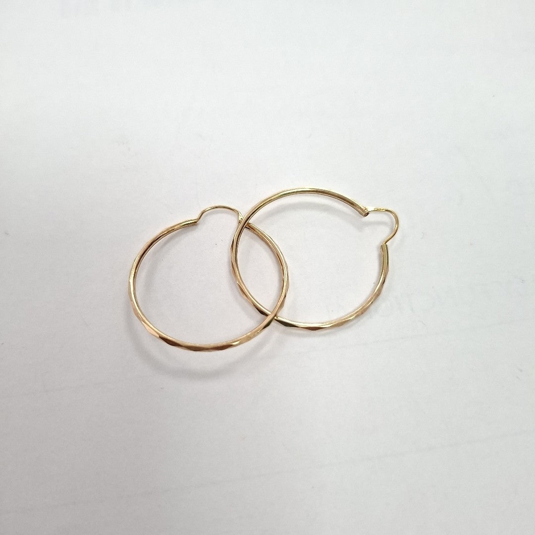 ARRACADAS PAR ORO 14 K 1.6 GRMS (SEMINUEVO)