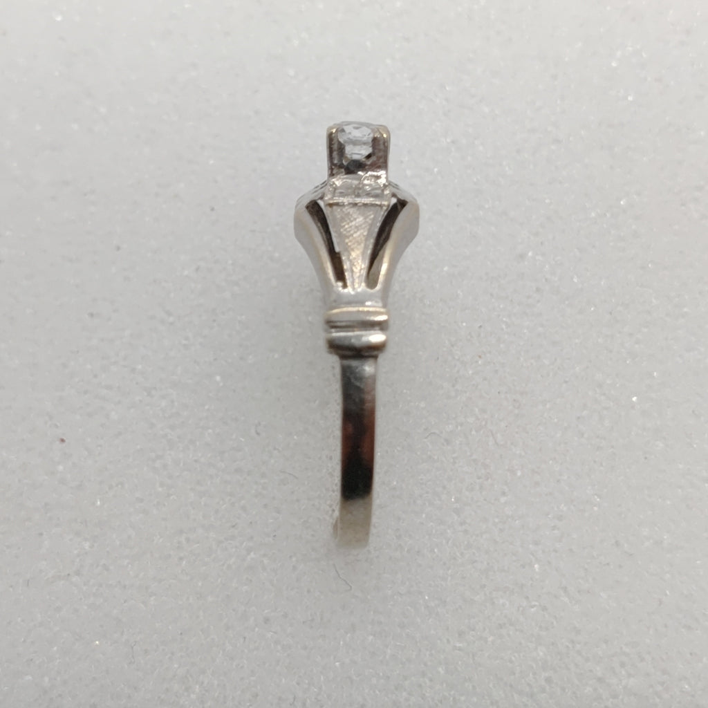 ANILLITO ORO BLANCO 14 K 1,80 GRMS (SEMINUEVO)