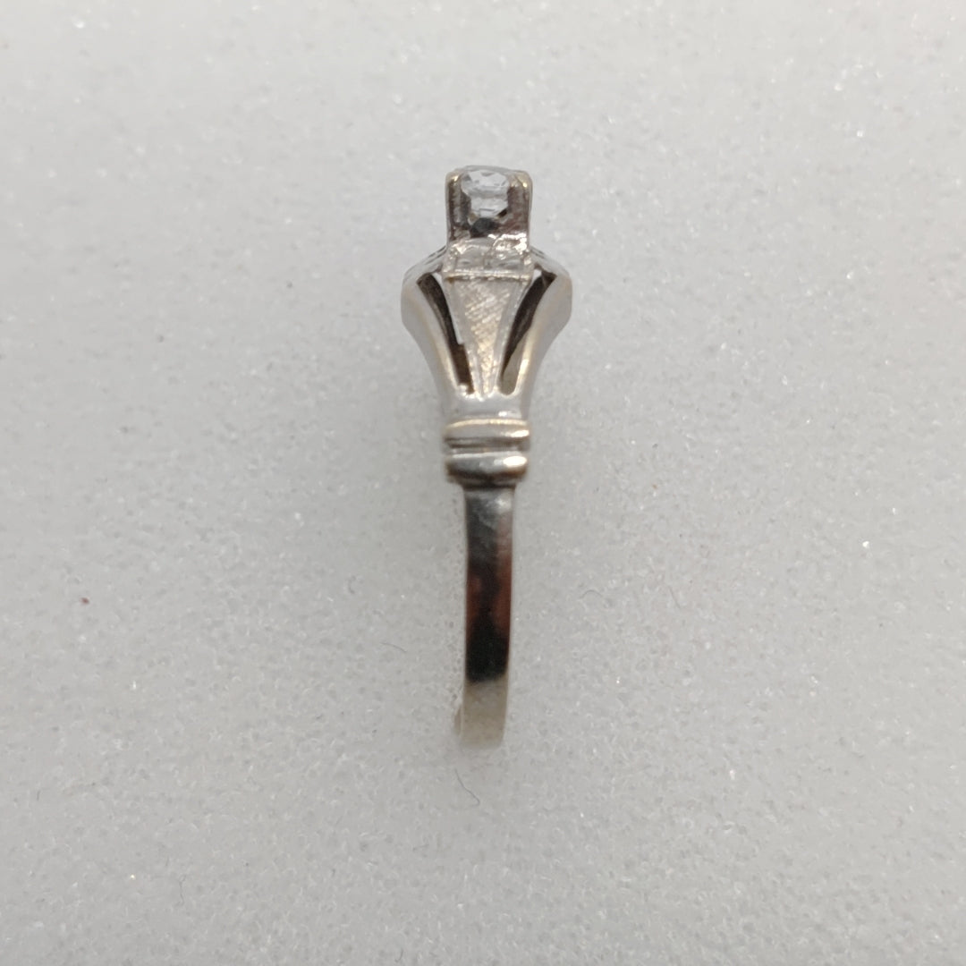 ANILLITO ORO BLANCO 14 K 1,80 GRMS (SEMINUEVO)