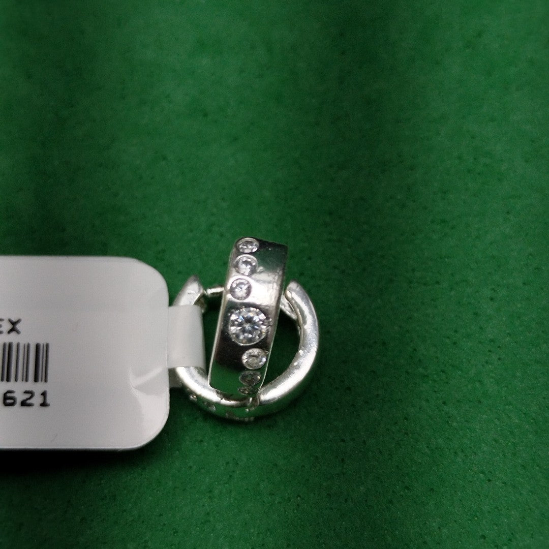 ARRACADAS C/CIRCONIAS PLATA .925 2.5 GR (NUEVO)