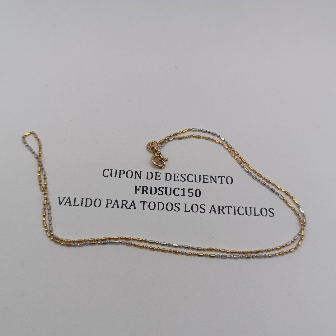 CADENA ORO 14 K 1.5 GRMS (SEMINUEVO)