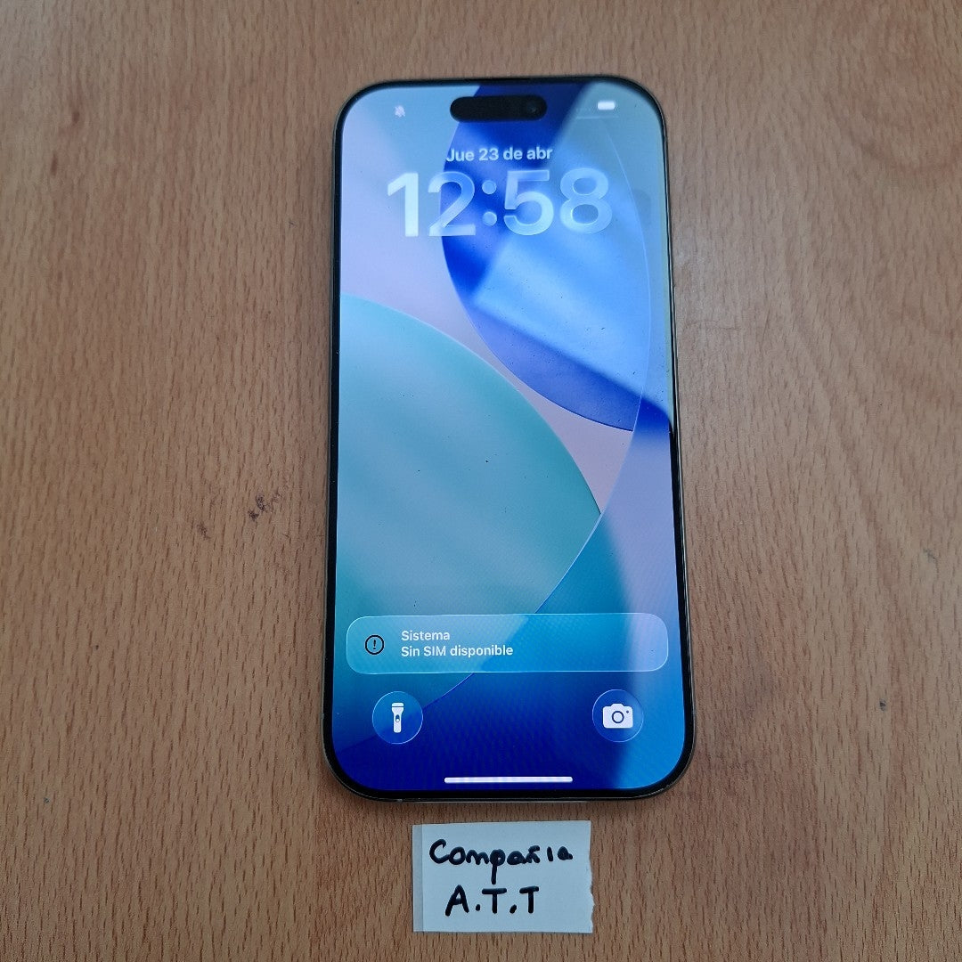 CELULAR APPLE IPHONE 16 PRO A3292 (2024) 128 GB 8 GB RAM (SEMINUEVO)