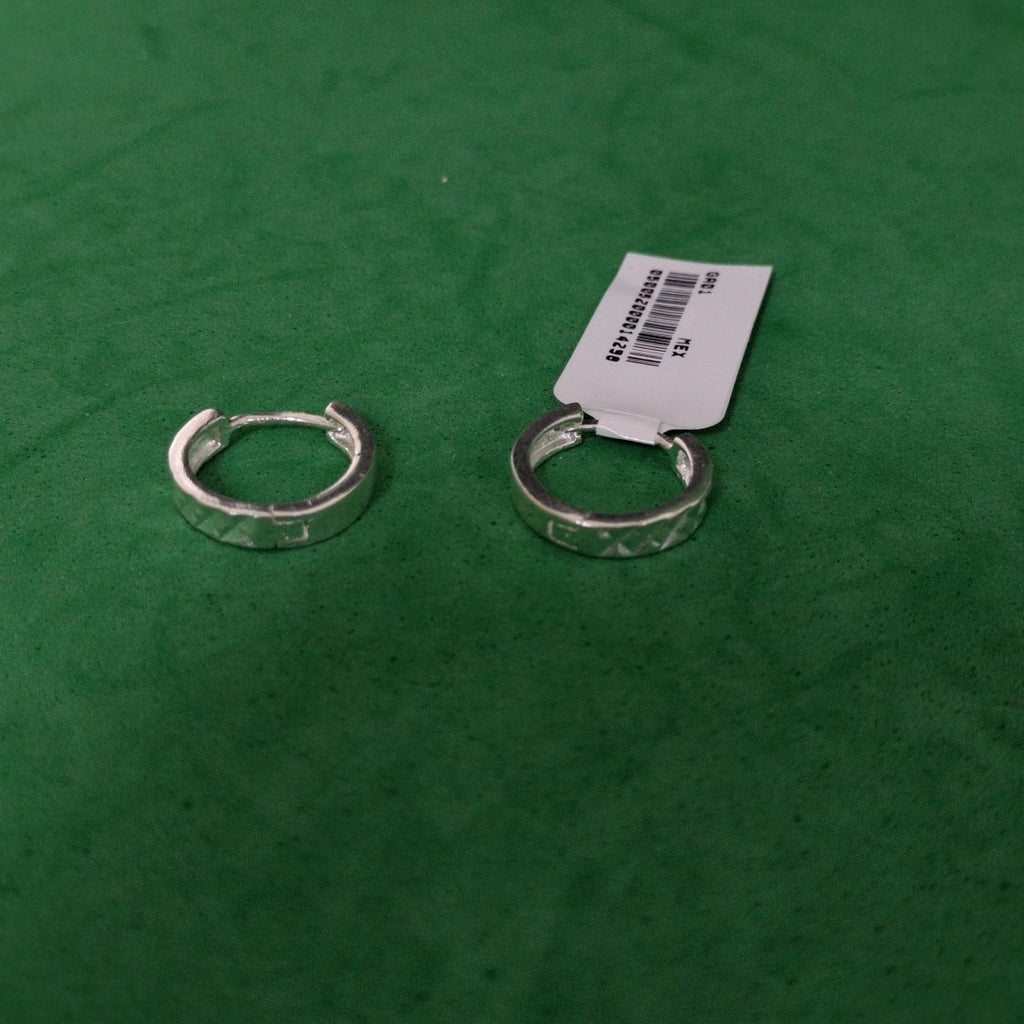 ARRACADAS LABRADAS PLATA .925 3.2 GR (NUEVO)