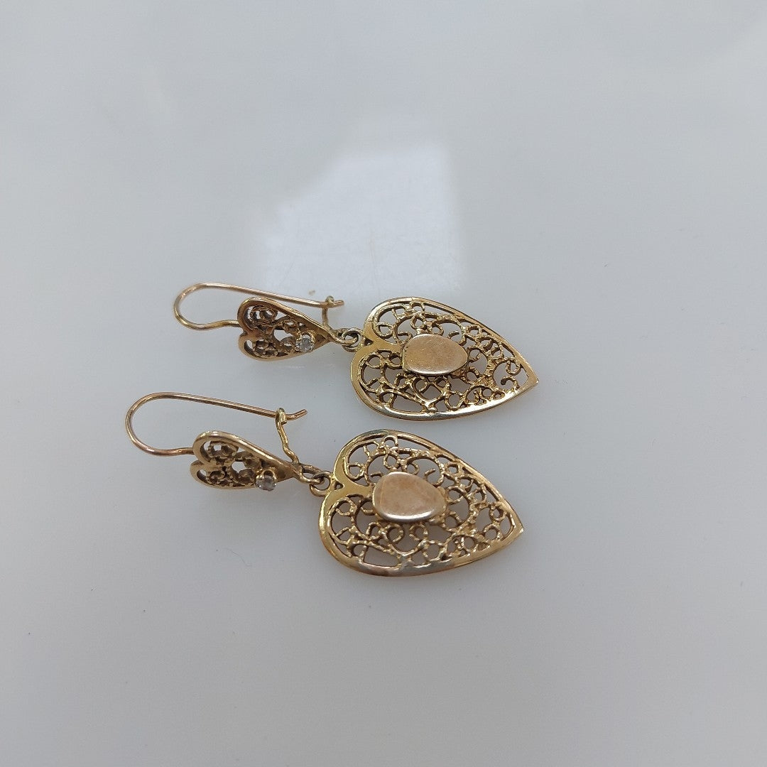 ARETES PAR ORO 8 K 5,30 GRMS (SEMINUEVO)