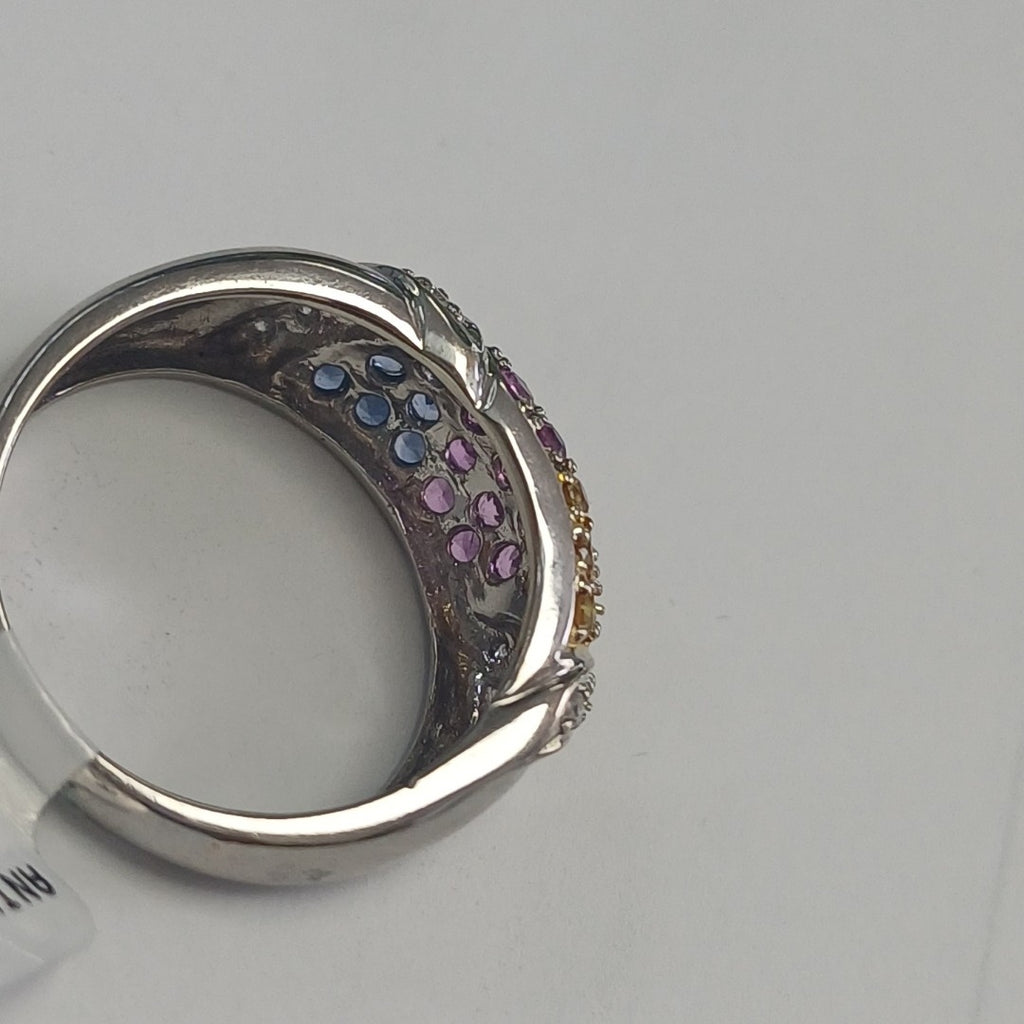 ANILLITO ORO BLANCO 14 K 4.8 GRMS (SEMINUEVO)