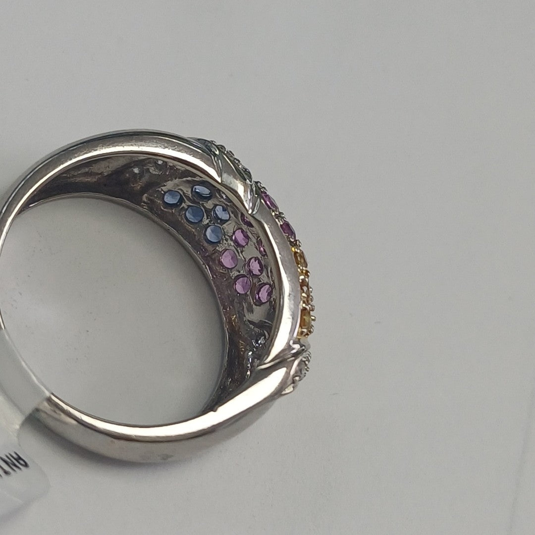ANILLITO ORO BLANCO 14 K 4.8 GRMS (SEMINUEVO)