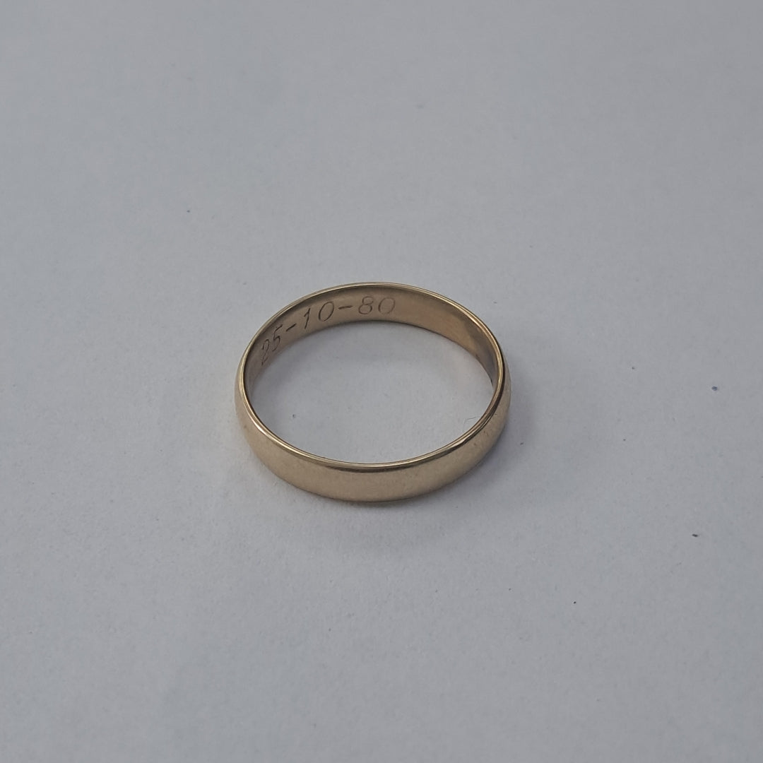 ARGOLLA ORO 14 K 3 GRMS (SEMINUEVO)