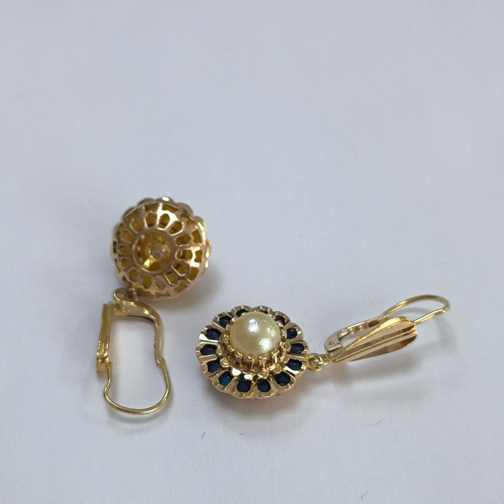 ARETES PAR ORO 10 K 7.8 GRMS (SEMINUEVO)