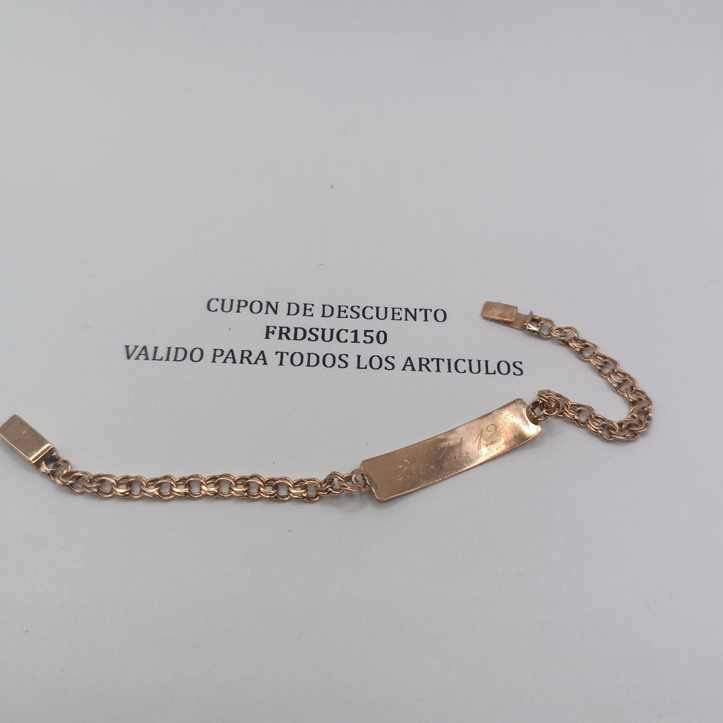 ESCLAVA ORO 8 K 4 GRMS (SEMINUEVO)