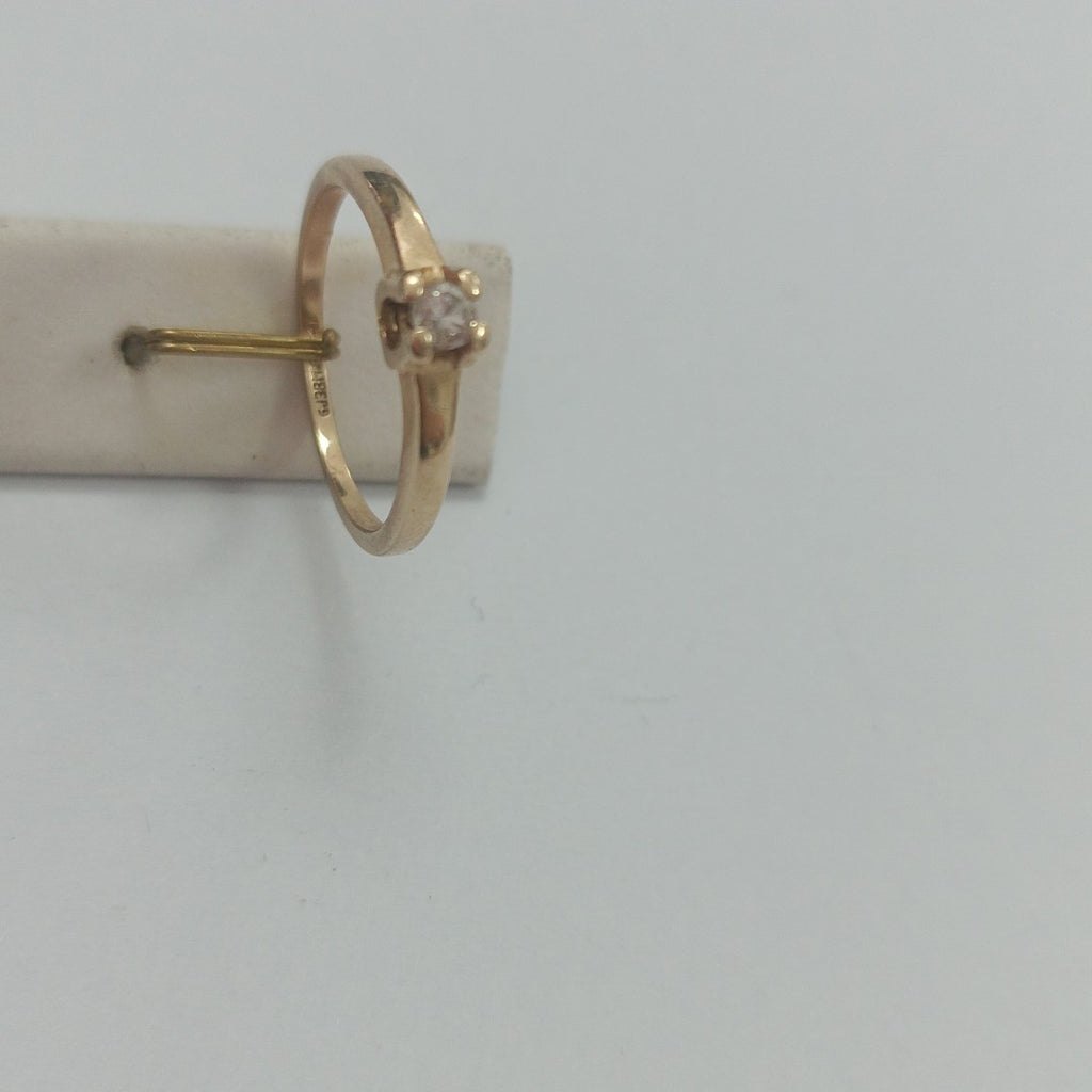 SOLITARIO ORO 14 K 2.5 GRMS (SEMINUEVO)