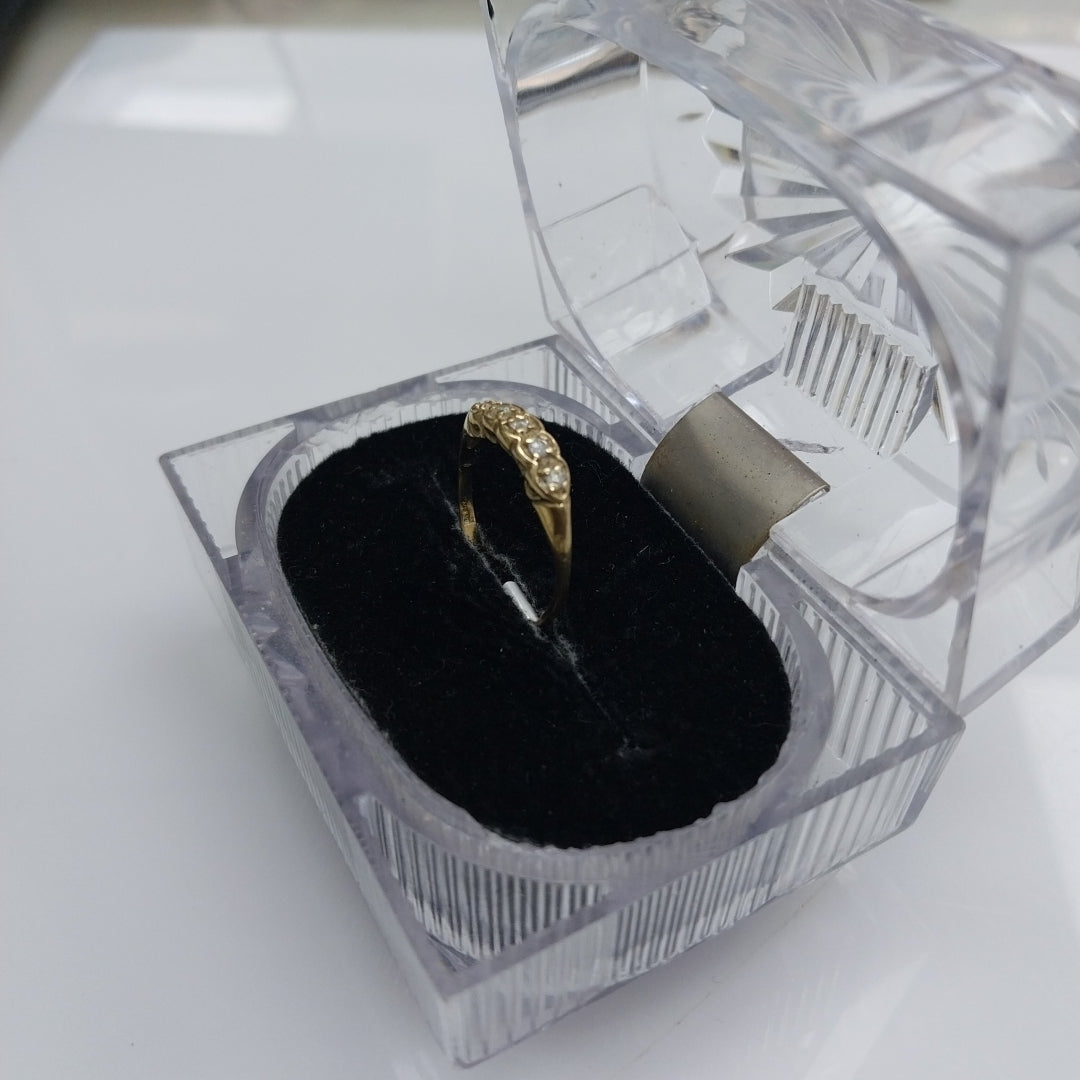 ANILLO ORO 10 K 1,20 GRMS (SEMINUEVO)