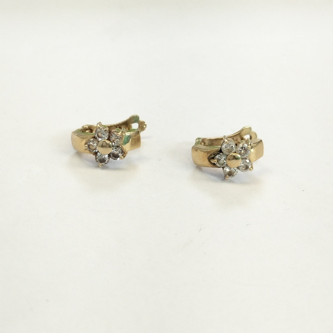 BROQUELES PAR ORO 14 K 2.5 GRMS (SEMINUEVO)