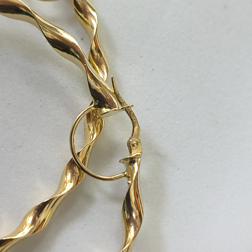 ARRACADAS PAR ORO 14 K 8.2 GRMS (SEMINUEVO)