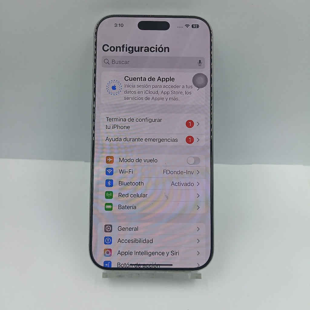 CELULAR APPLE IPHONE 16 PRO MAX A3295 (2024) 256 GB 8 GB RAM (SEMINUEVO)