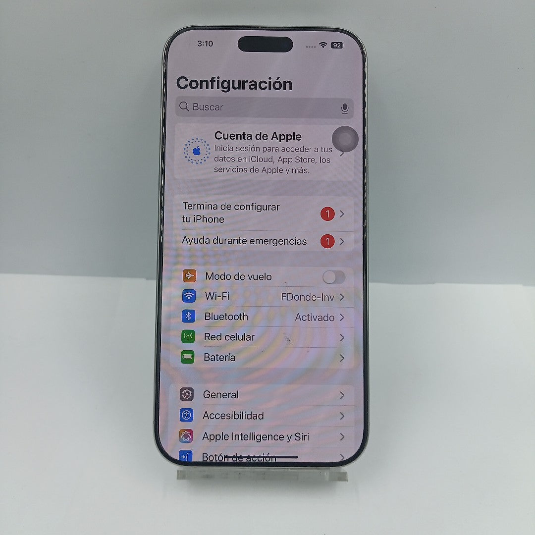 CELULAR APPLE IPHONE 16 PRO MAX A3295 (2024) 256 GB 8 GB RAM (SEMINUEVO)