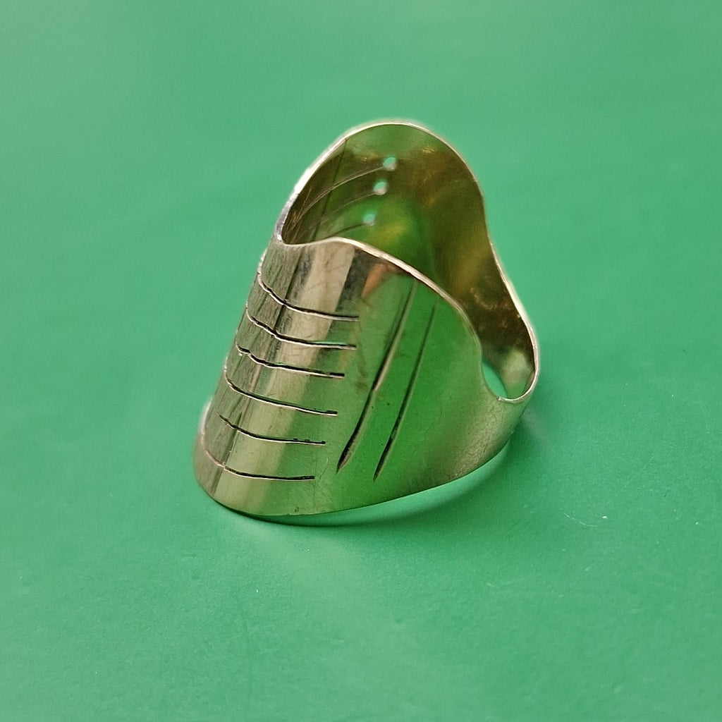 ANILLITO ORO COMBINADO 8 K 4.3 GRMS (SEMINUEVO)