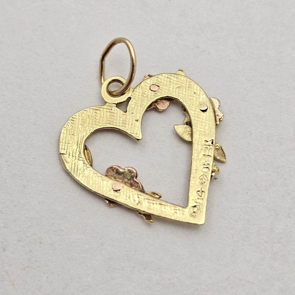 DIJE ORO COMBINADO 14 K 1 GRMS (SEMINUEVO)