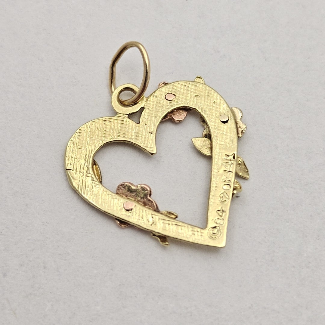 DIJE ORO COMBINADO 14 K 1 GRMS (SEMINUEVO)