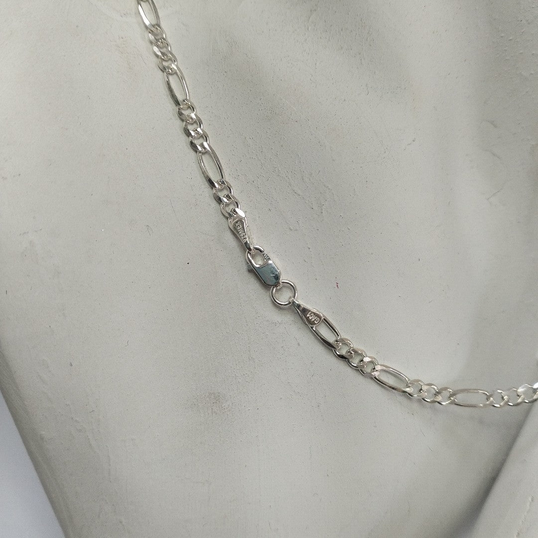 CADENA TEJIDO 3X1 PLATA .925 50 CM 7 GR (NUEVO)