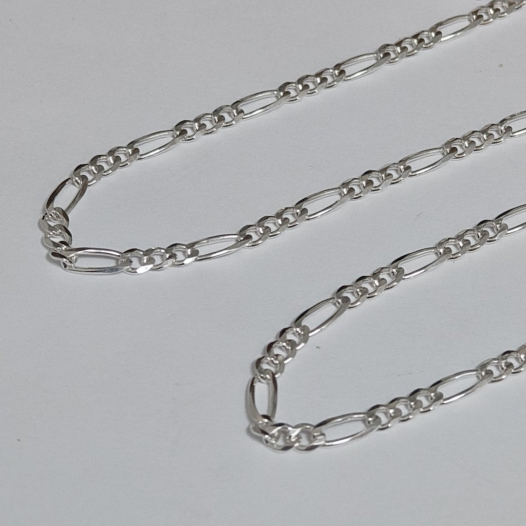 CADENA TEJIDO 3X1 PLATA .925 50 CM 6.8 GR (NUEVO)