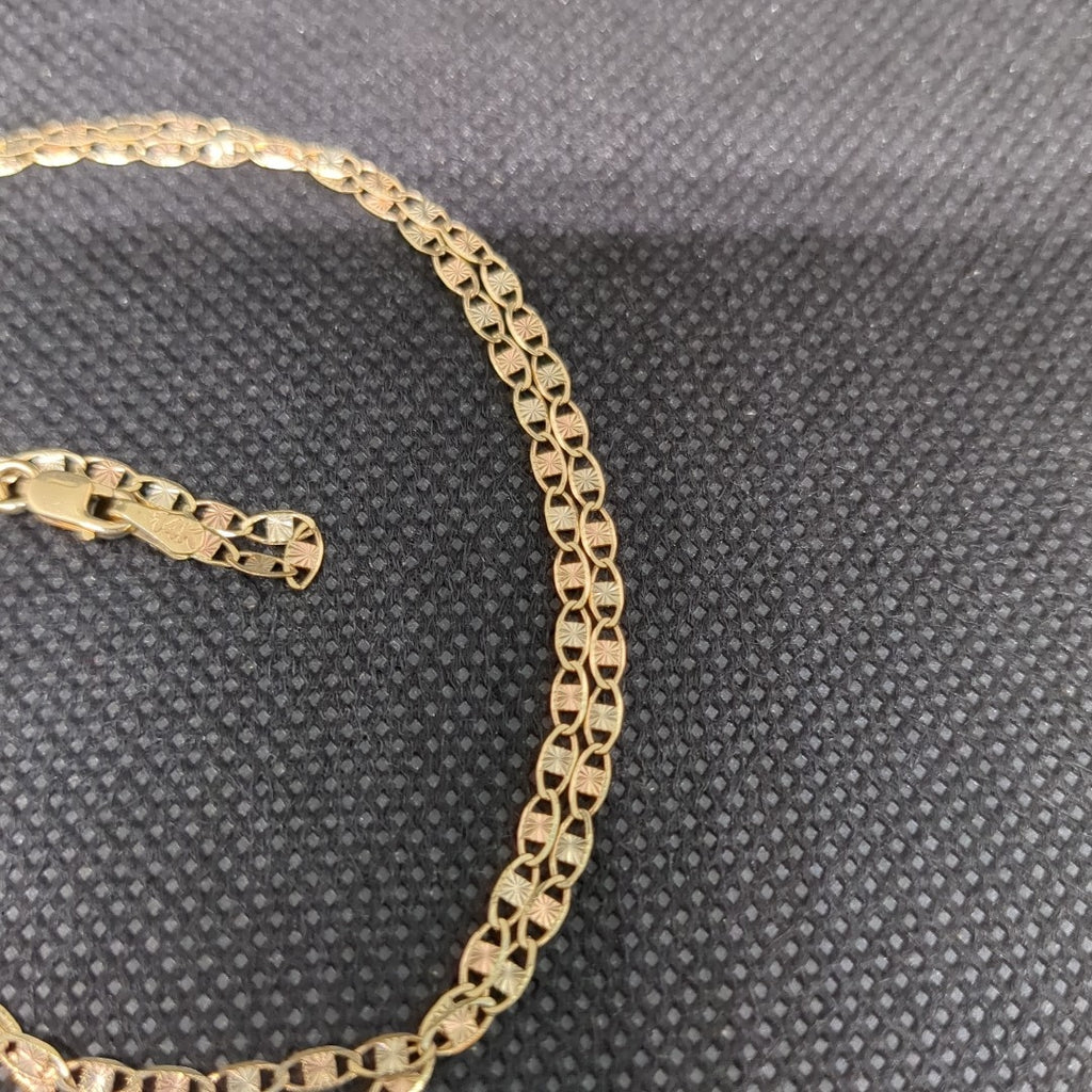 CADENA TEJIDO MARINERO 3.61GR 55 CM (NUEVO)