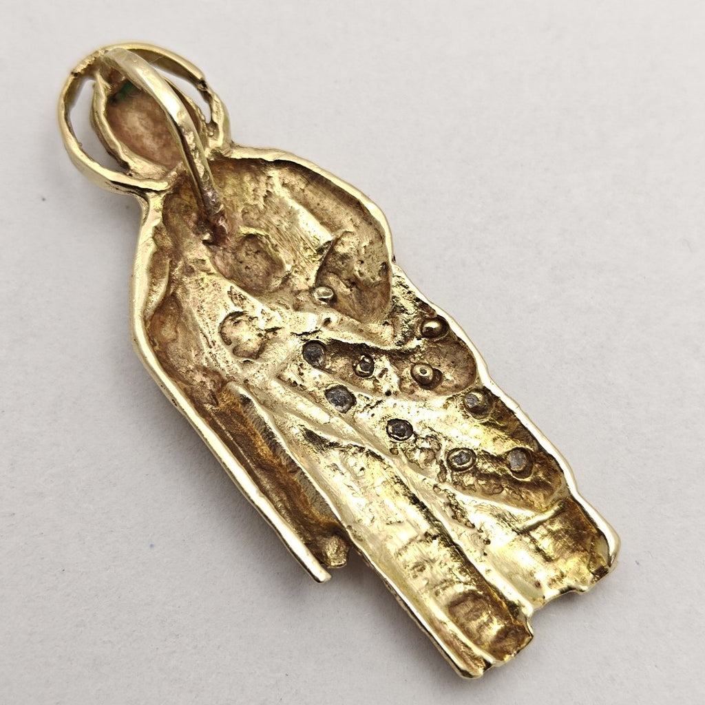 MEDALLA RELIGIOSA ORO 14 K 9,70 GRMS (SEMINUEVO)