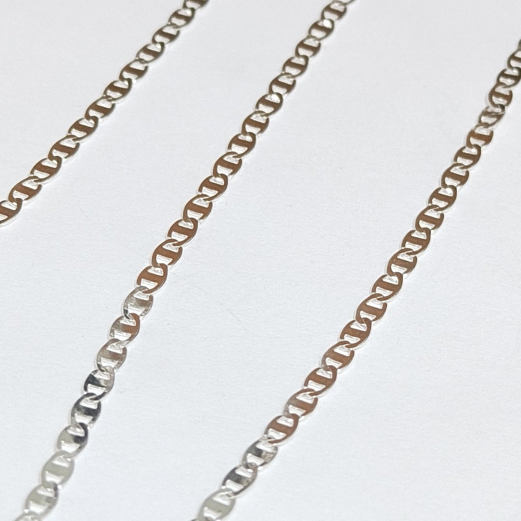 CADENA TEJIDO ESPEJO PLATA .925 60 CM 4.2 GR (NUEVO)