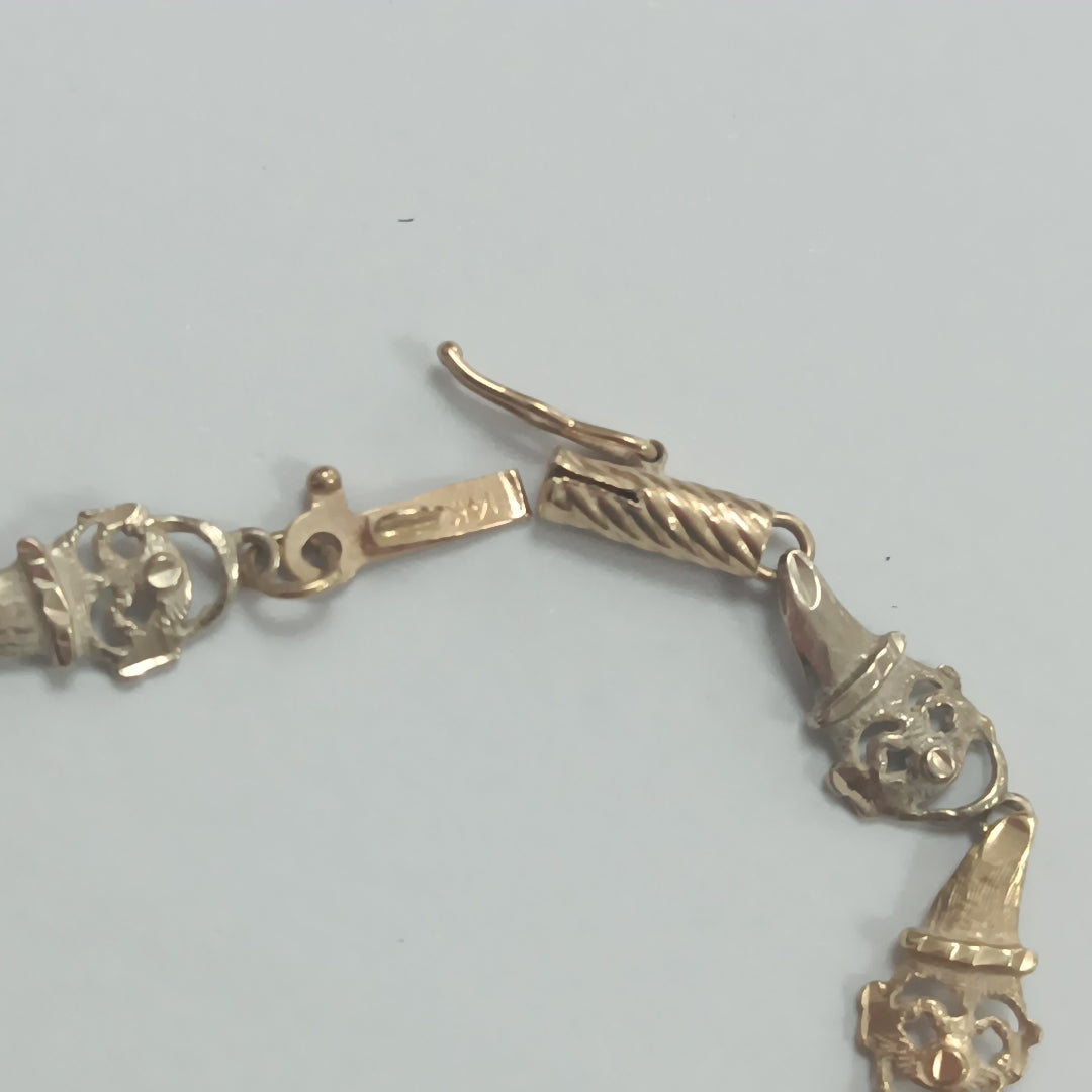 PULSERA ORO 14 K 5.2 GRMS (SEMINUEVO)