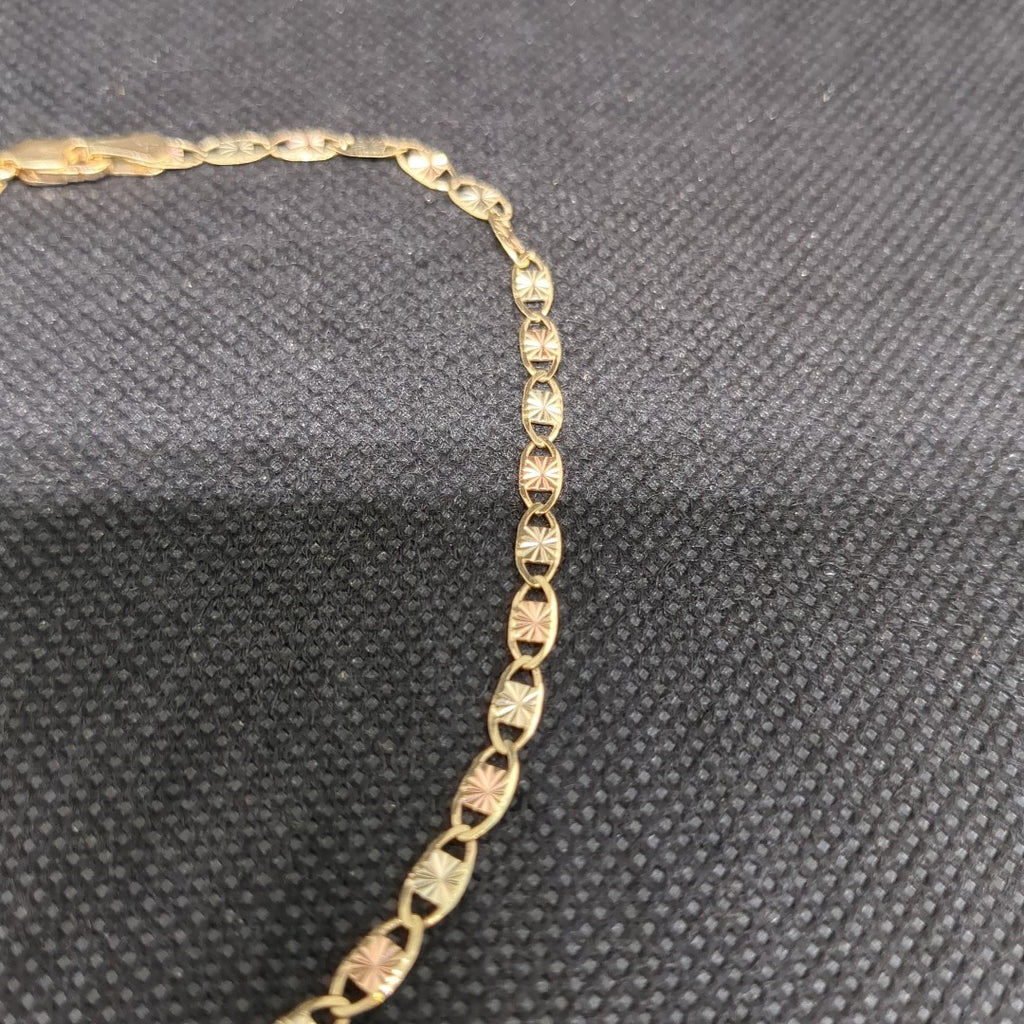 PULSERA TEJIDO MARINERO 3.81GR 23 CM (NUEVO)