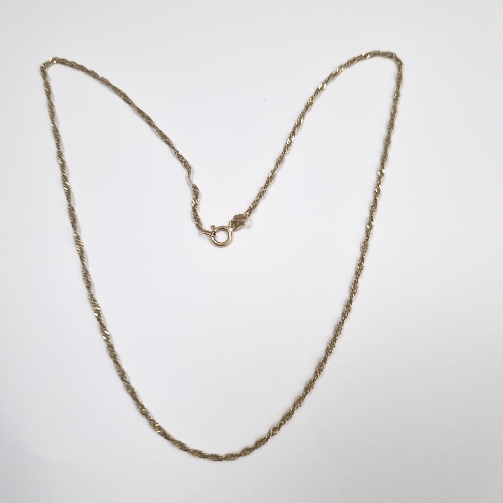 CADENA ORO 14 K 2,10 GRMS (SEMINUEVO)