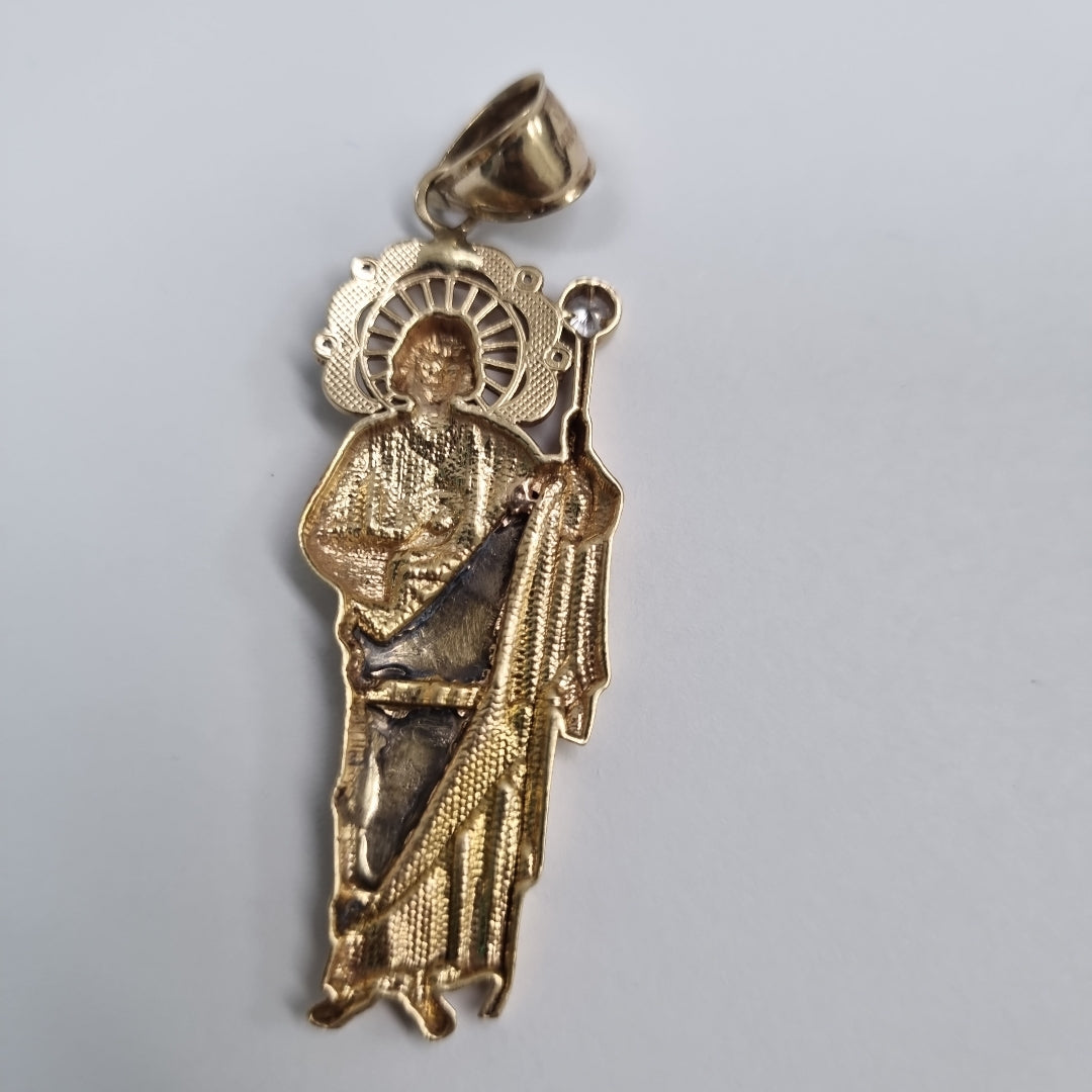 DIJE ORO, ORO COMBINADO 14 K 6.2 GRMS (SEMINUEVO)