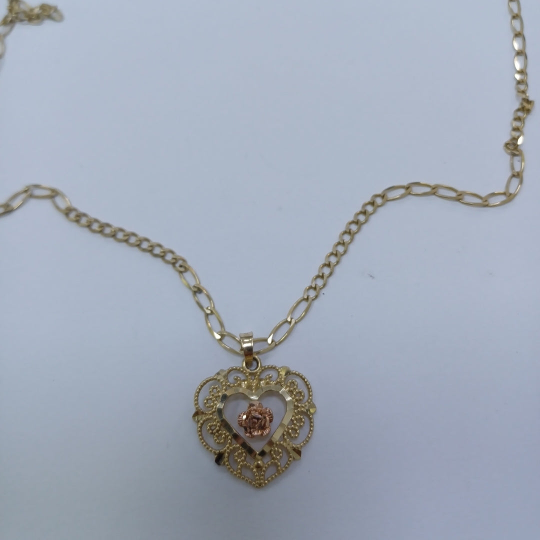 CADENA, DIJE ORO 14 K 6.3 GRMS (SEMINUEVO)