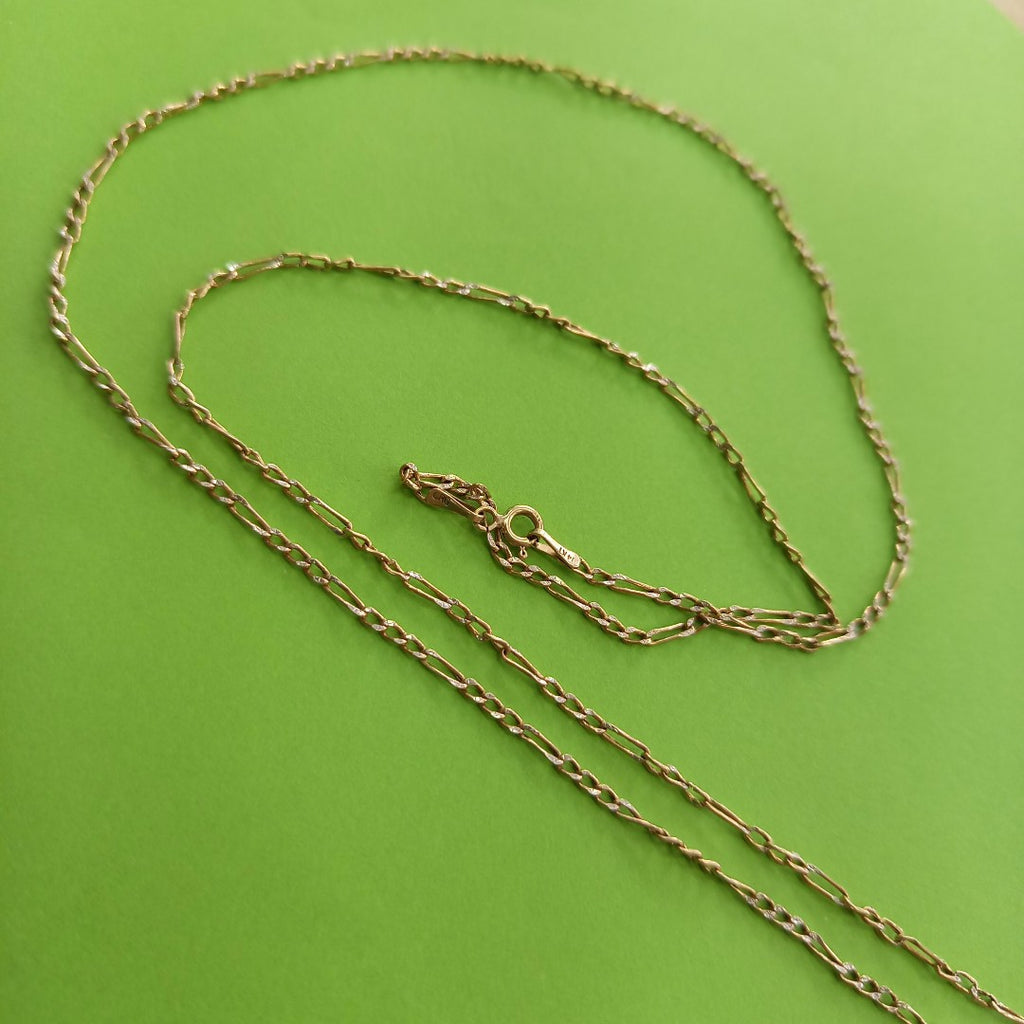 CADENA ORO 14 K 2,90 GRMS (SEMINUEVO)