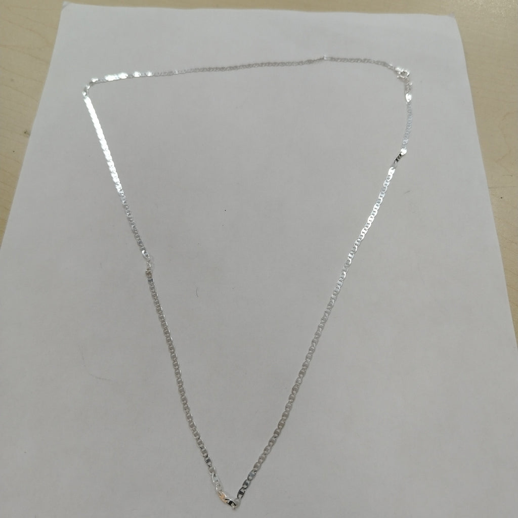 CADENA TEJIDO ESPEJO PLATA .925 60 CM 4.4 GR (NUEVO)