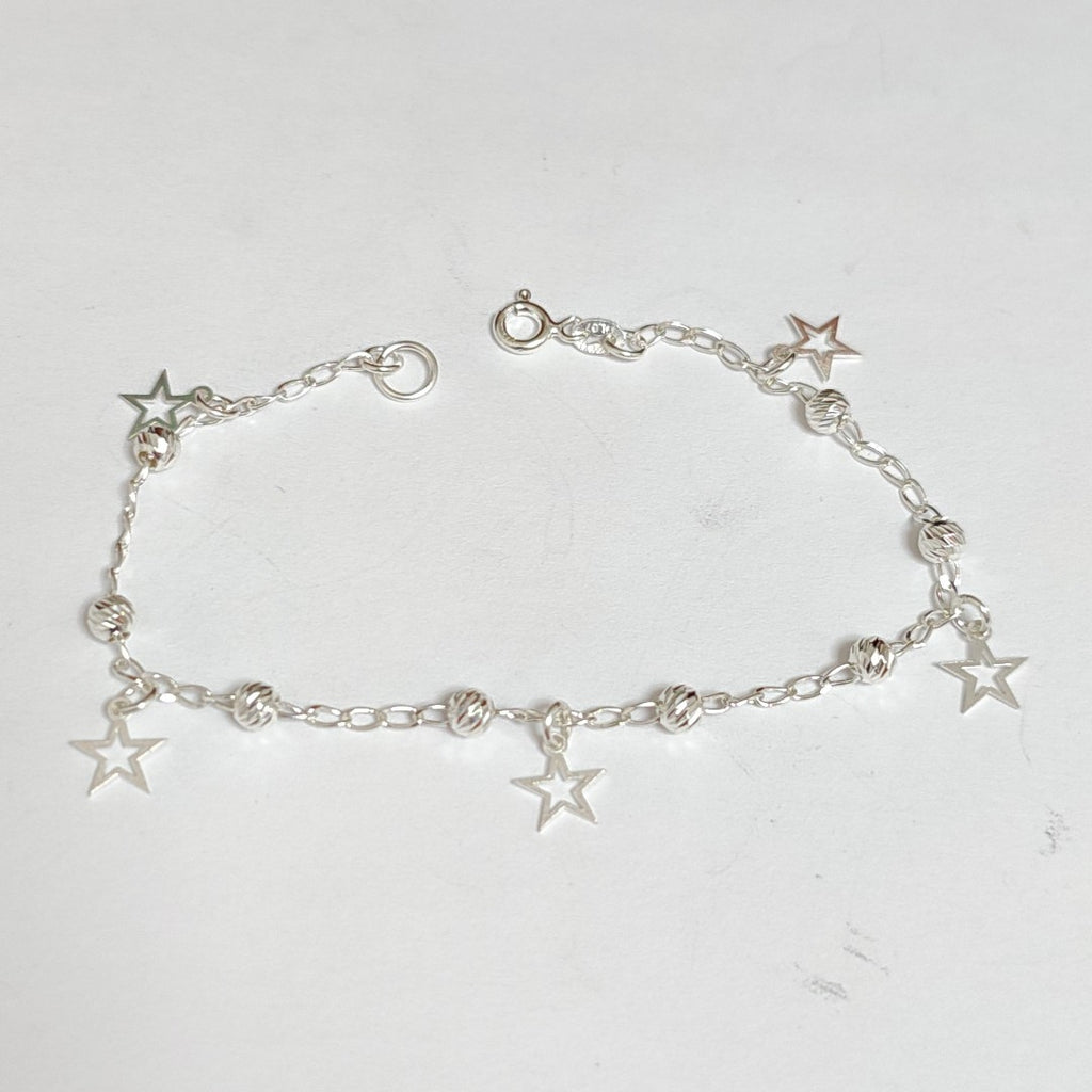 PULSERA TEJIDO ESPECIAL PLATA .925 18 CM 2.7 GR (NUEVO)