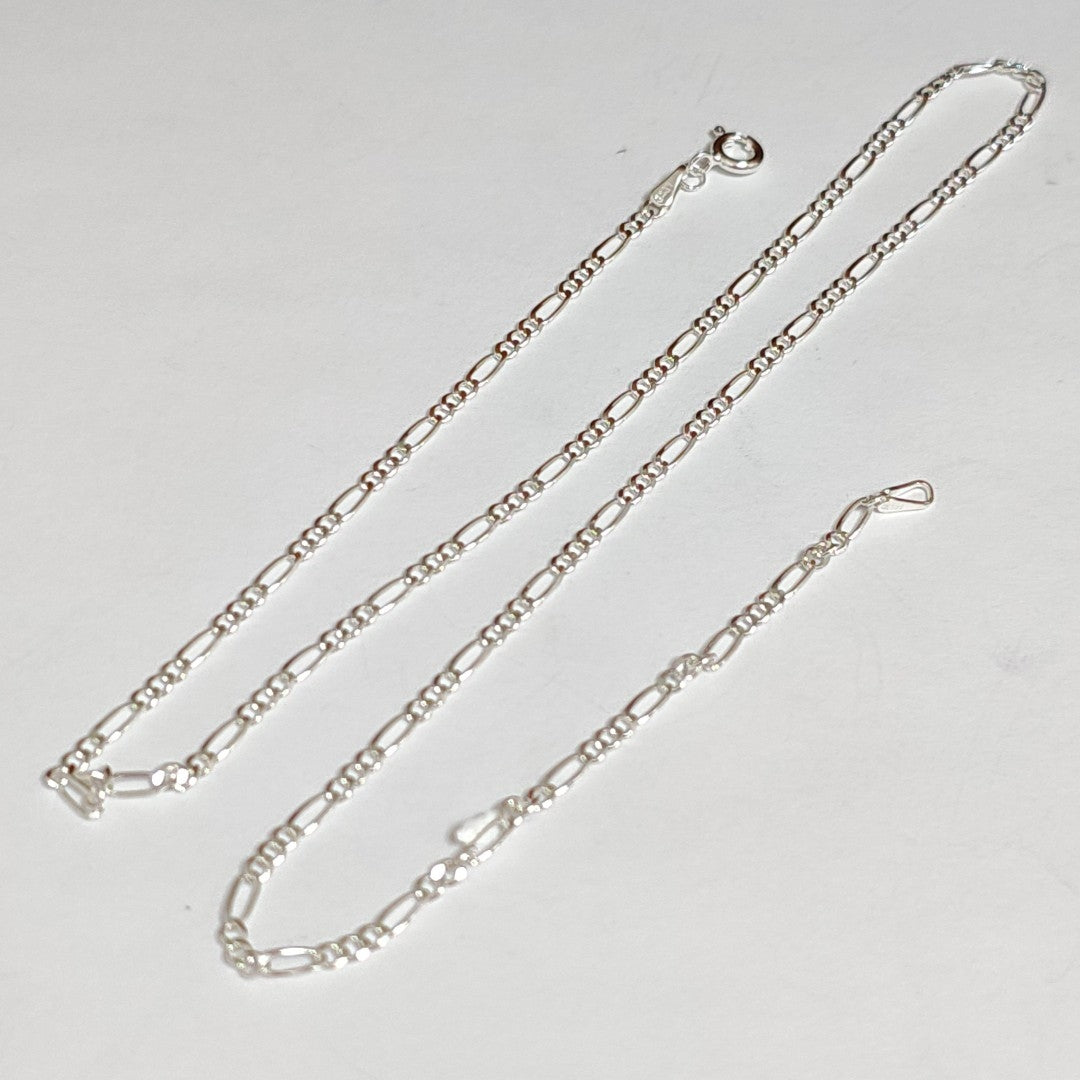 CADENA TEJIDO 3X1 PLATA .925 50 CM 4.2 GR (NUEVO)