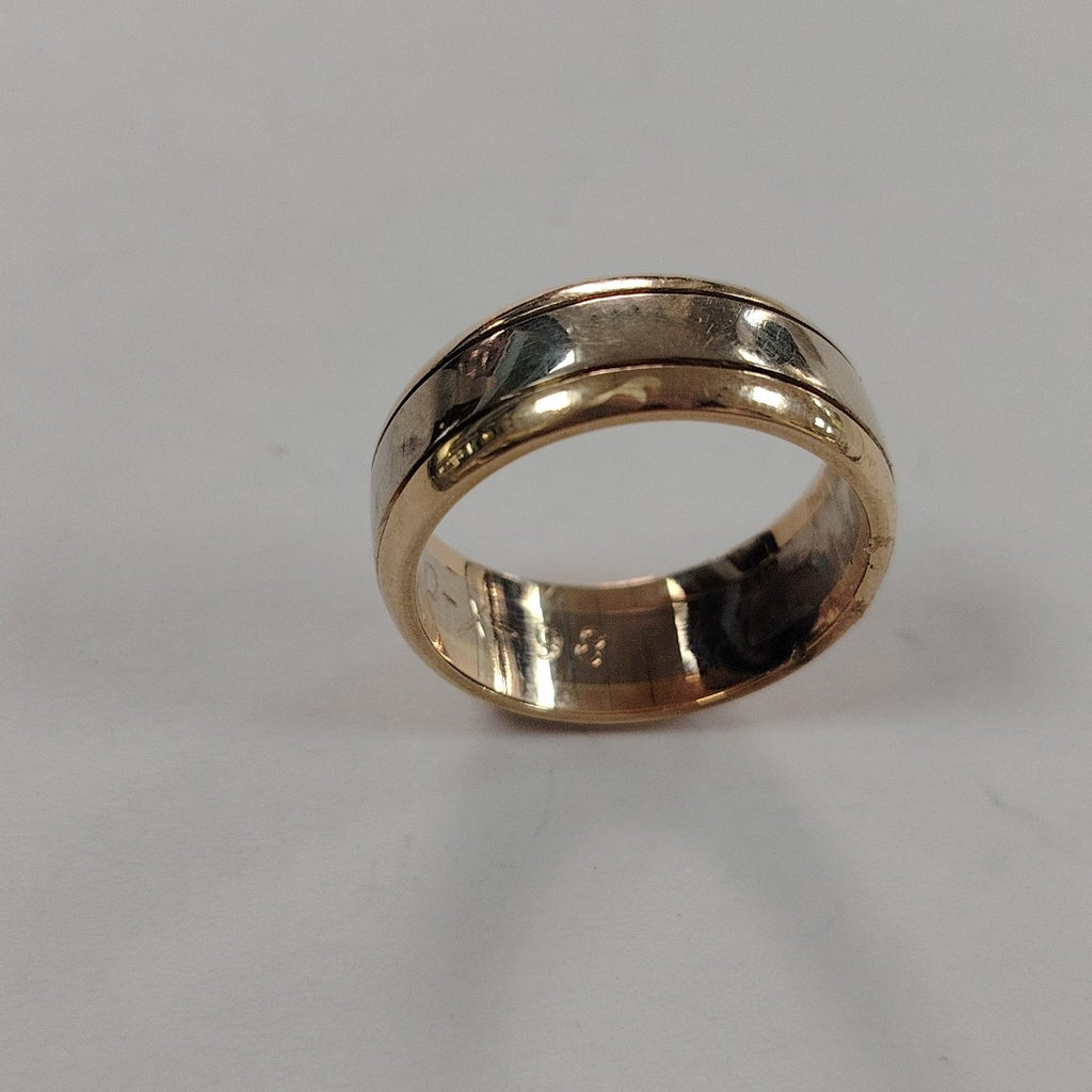 ARGOLLA ORO COMBINADO 14 K 5 GRMS (SEMINUEVO)
