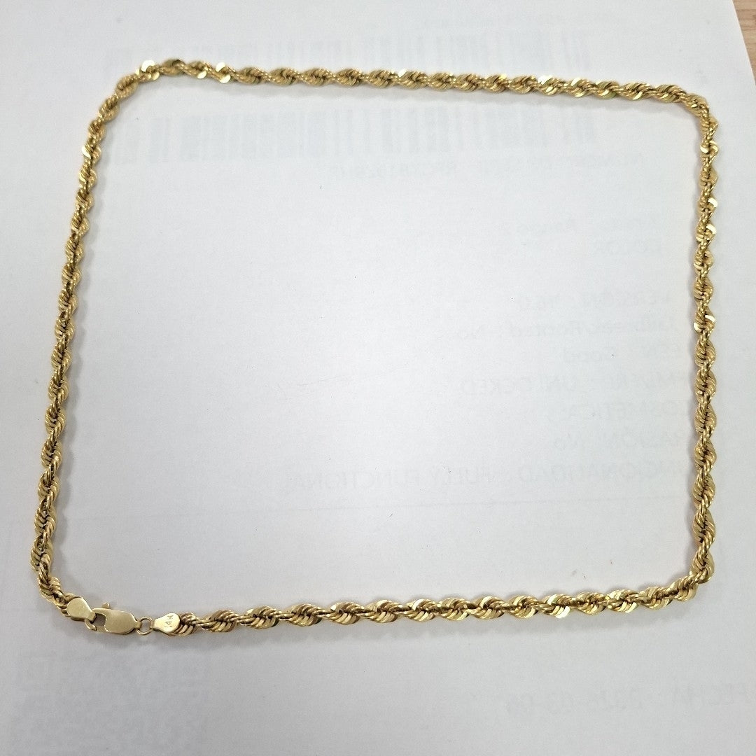 CADENA ORO 14 K 10,50 GRMS (SEMINUEVO)