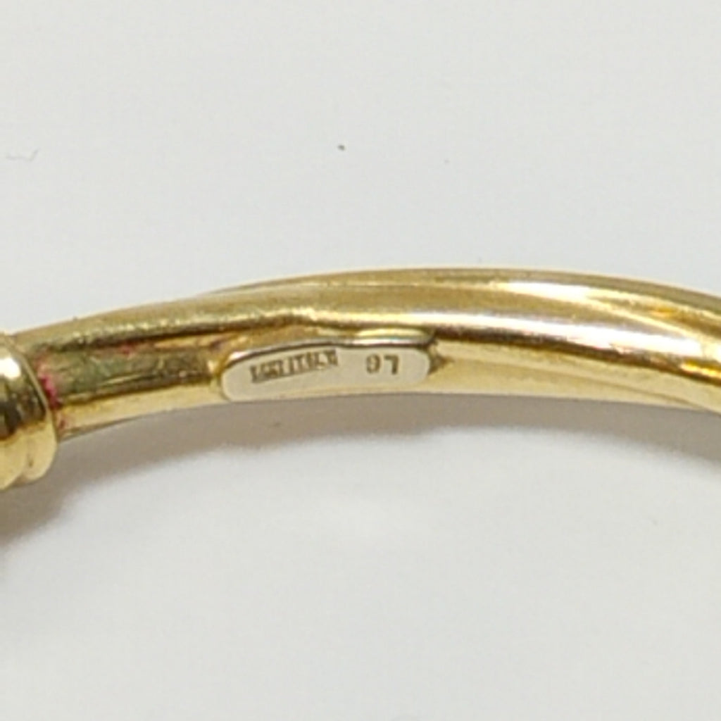 PULSERA RIGIDA ORO 14 K 10,20 GRMS (SEMINUEVO)