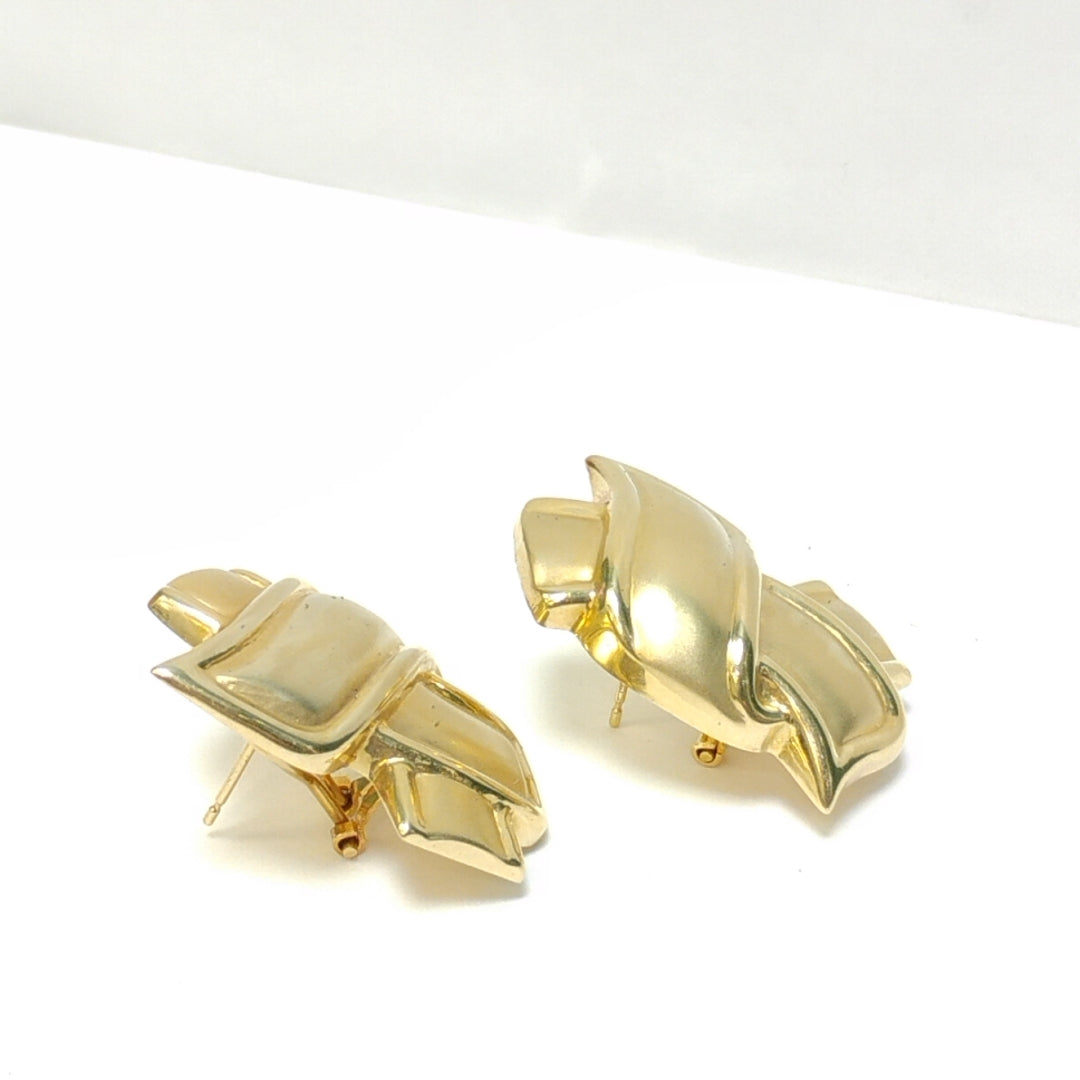 ARETES PAR ORO 14 K 9,00 GRMS (SEMINUEVO)