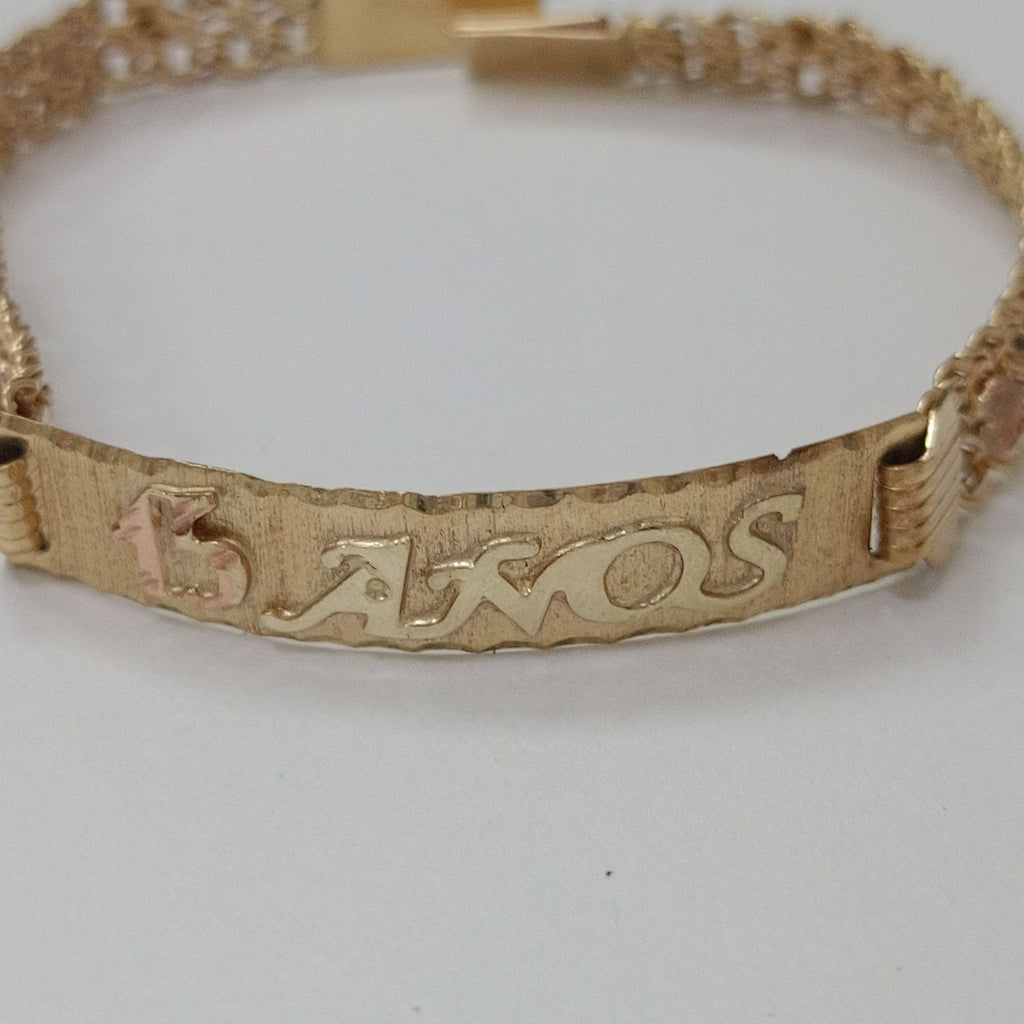 ESCLAVA ORO 10 K 9,40 GRMS (SEMINUEVO)