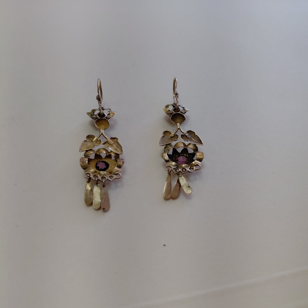 ARETES PAR ORO 8 K 3.5 GRMS (SEMINUEVO)