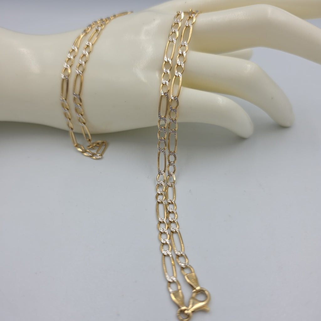 CADENA ORO, RODIADO 14 K 13.7 GRMS (SEMINUEVO)