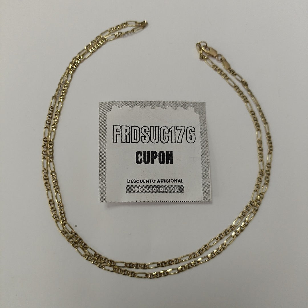 CADENA ORO 10 K 5.5 GRMS (SEMINUEVO)