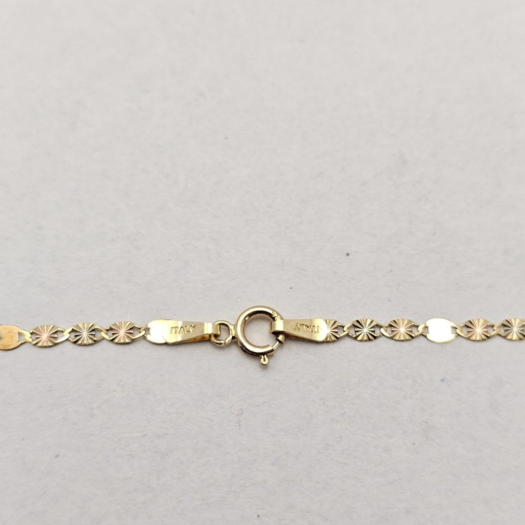CADENA ORO COMBINADO 14 K 1,20 GRMS (SEMINUEVO)